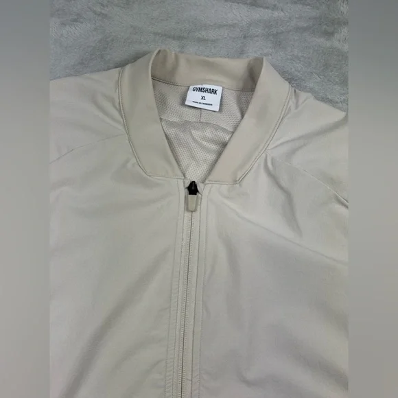 Gymshark Men’s Zip up jacket sz xl Style A1A3R Lightweight Activewear - Picture 4 of 10